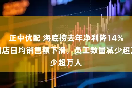 正中优配 海底捞去年净利降14%：同店日均销售额下滑，员工数量减少超万人